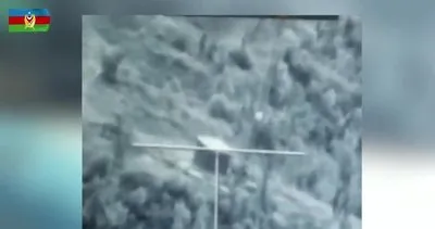 Azerbaycan Ordusu Ermenistan silahlı kuvvetlerine ait radar istasyonunu böyle vurdu!