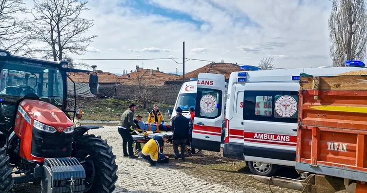 Çorum’da depo duvarı çöktü! 2 kardeş yaralandı
