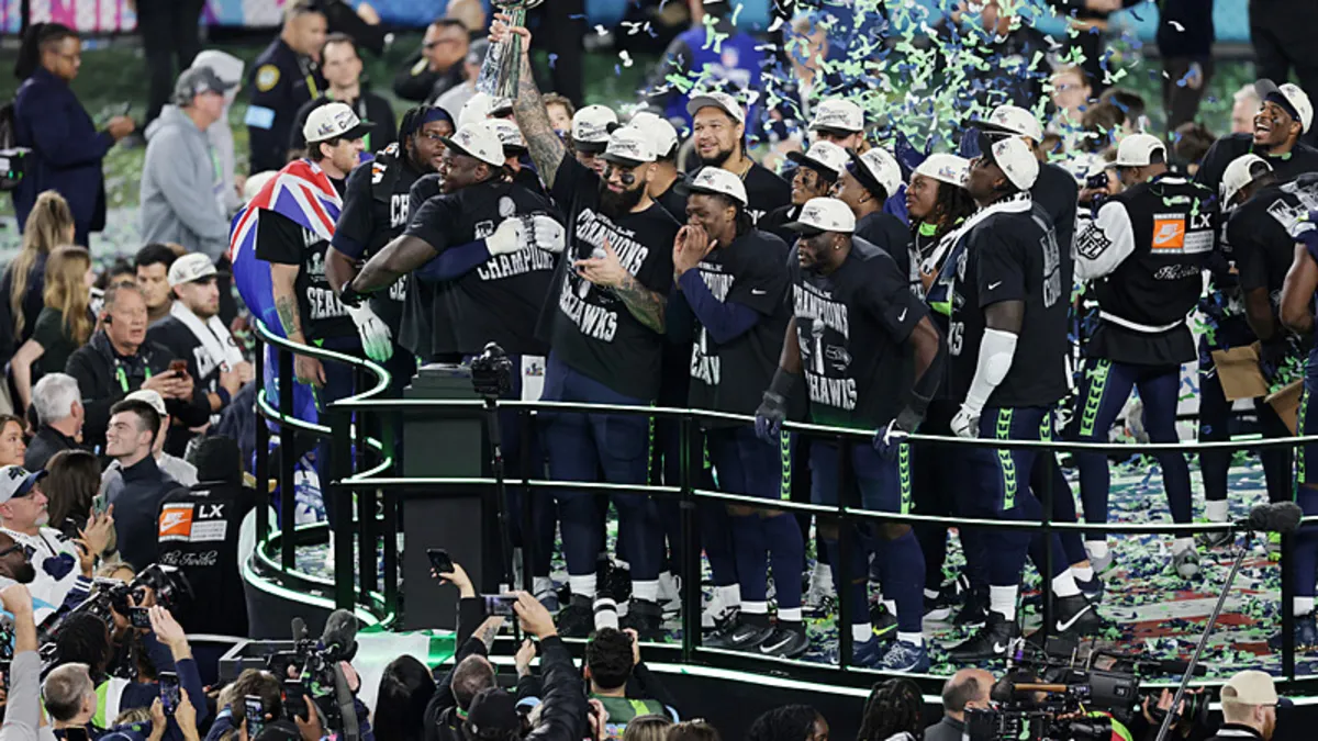 Super Bowl'da şampiyon Seattle Seahawks!