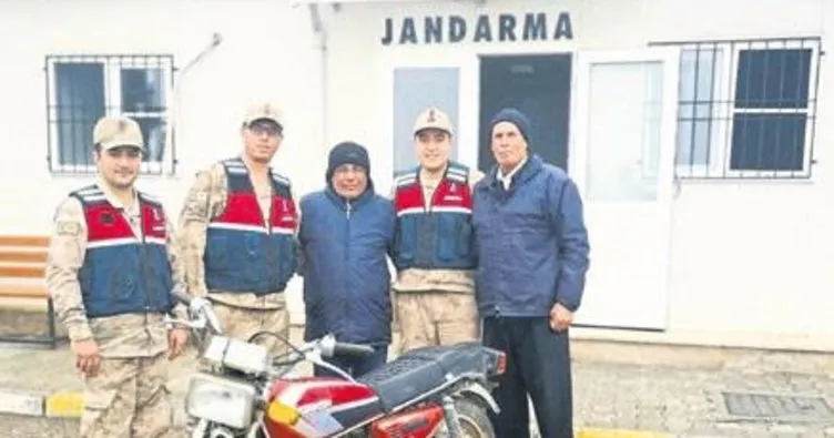 Gaziantep’ten kaybolan motosiklet Kilis’te bulundu