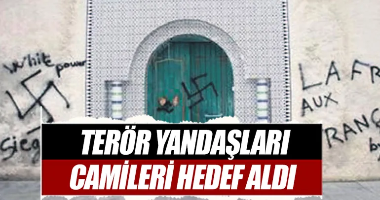 Terör yandaşları camileri hedef aldı