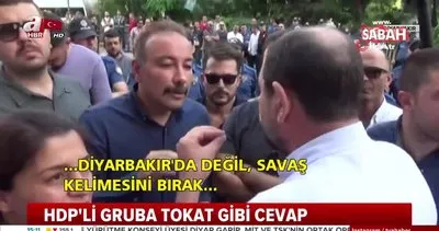 Emniyet Müdürü’nden Diyabakır’da yol kapatmak isteyen HDP’li vekile tokat gibi cevap Savaş yok! Terörle mücadele var