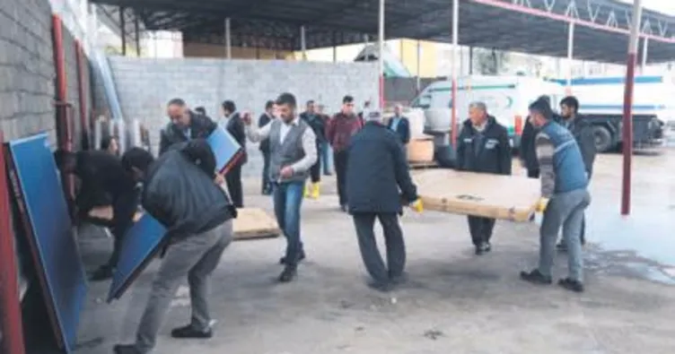 Kardeş şehirden spor desteği