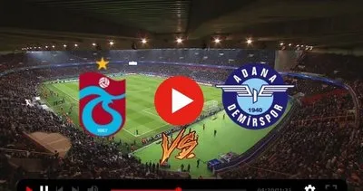 Trabzonspor - Adana Demirspor maçı TIKLA  CANLI İZLE | beIN Sports 1 ekranı ile Trabzonspor - Adana Demirspor maçı kesintisiz izle!