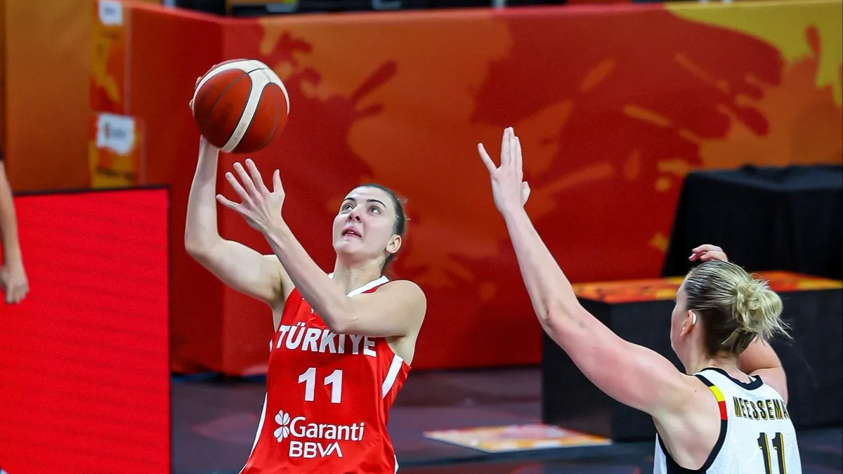 A Milli Kadın Basketbol Takımı, Belçika'ya mağlup!