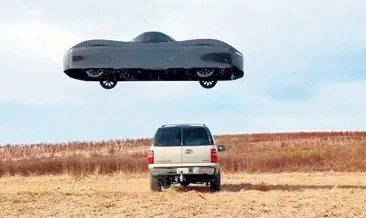 Uçan araba ilk kez havalandı