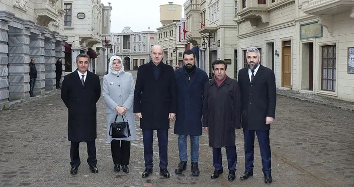 Numan Kurtulmuş, Payitaht Abdülhamid setinde - Sabah