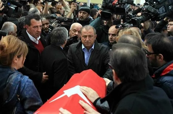 Erdoğan Arıca’nın cenaze töreninden kareler