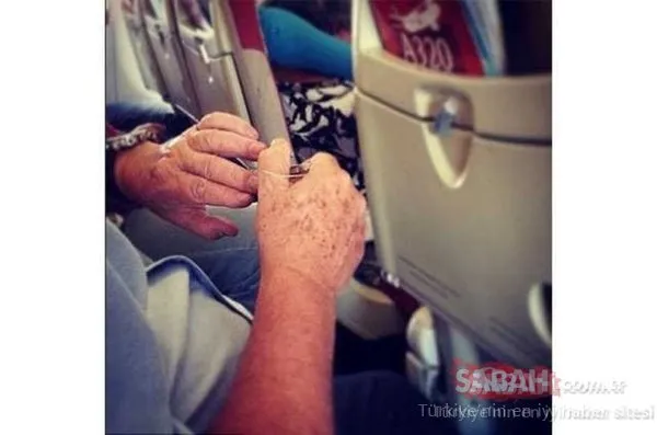 Hosteslerin uçuş esnasında çektikleri fotoğraflar sosyal medyada olay oldu!
