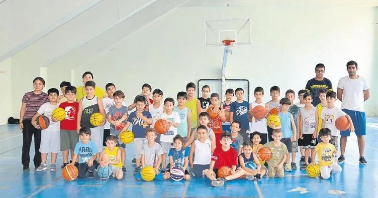 Basketbol İl Spor Okul kurslarına ilgi artıyor