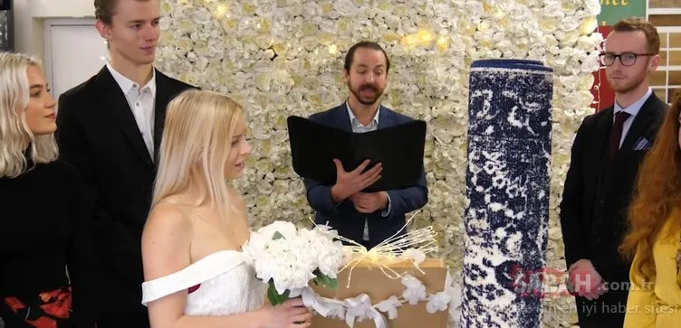 Yok artık dedirten son dakika haberi: 26 yaşındaki kadın halıyla evlendi!