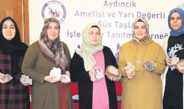 Anadolu’nun taşları kadın elinde değerli