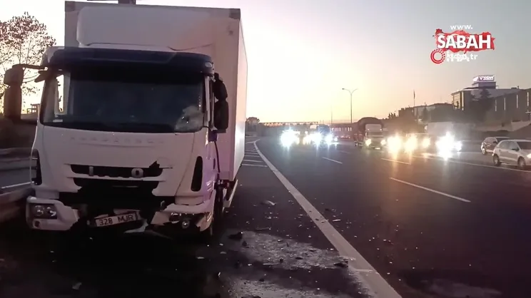 Sapağı kaçırmamak isterken TEM’de kazaya sebep oldu: 3 yaralı