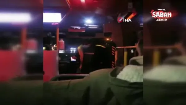 Bodrum'da pes dedirten olay! Kıyafeti kirli diye otobüsün koltuğuna oturtmadı | Video