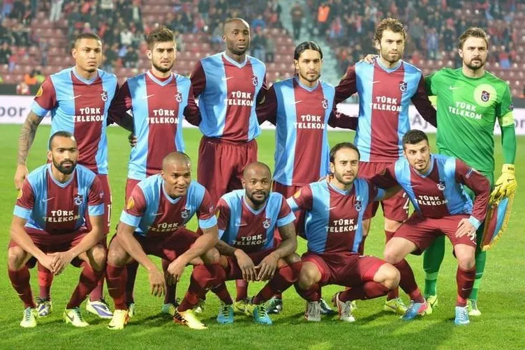 Trabzonspor - Limassol maçından kareler