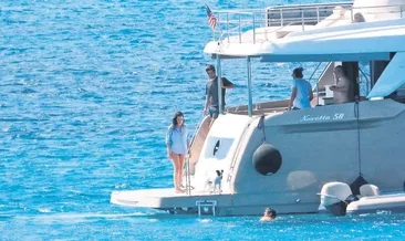 Denizin keyfini çıkardılar