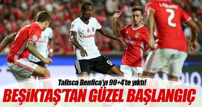 Talisca Beşiktaş’ı hayata döndürdü!