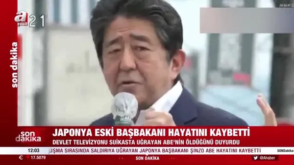 Son Dakika: Japonya eski Başbakanı Shinzo Abe hayatını kaybetti | Video