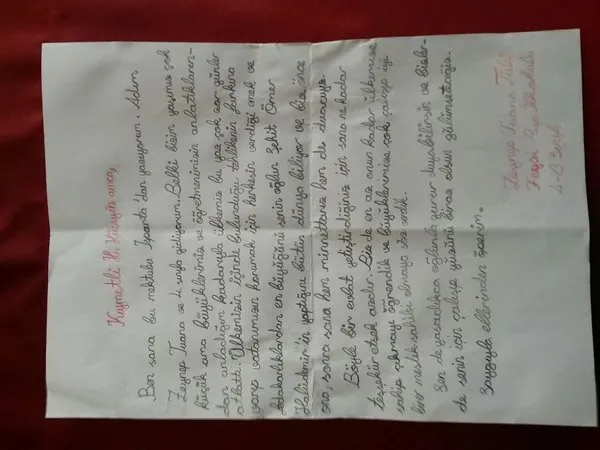 Miniklerden Ömer Halisdemir'in ailesine duygu ve cesaret dolu mektuplar...