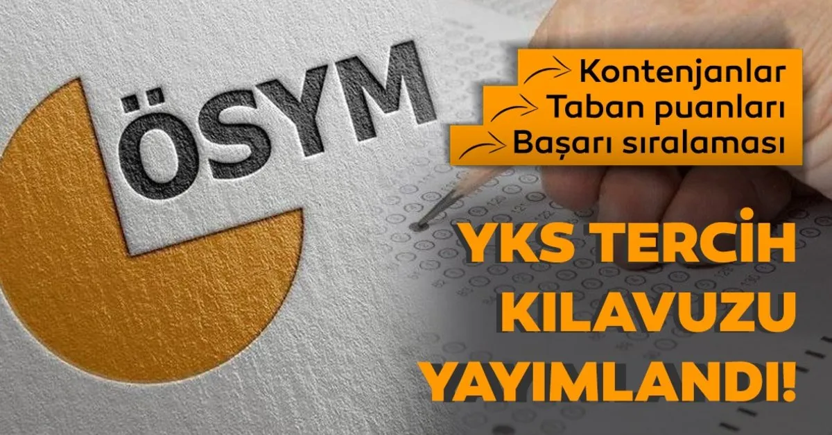 yks tercih klavuzu yayinda 2019