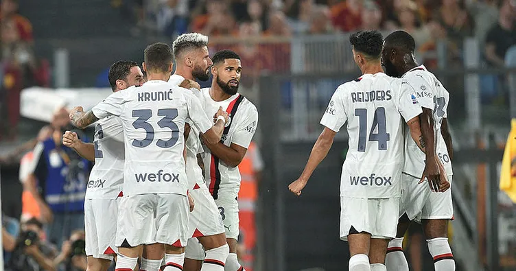 Milan, Roma engelini 2 golle aştı