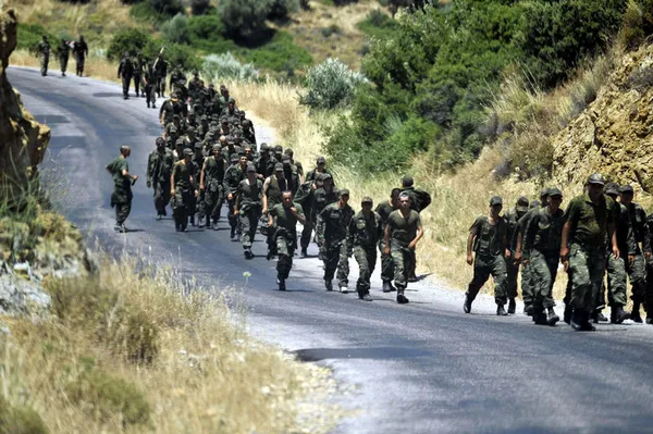 Foça'da yangın