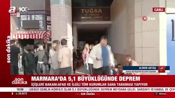 Marmara'da peş peşe 2 deprem! Alinur Aktaş A Haber'de | Video