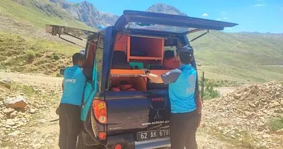 Tunceli’de yaylada rahatsızlanan vatandaşa hızlı müdahale #tunceli