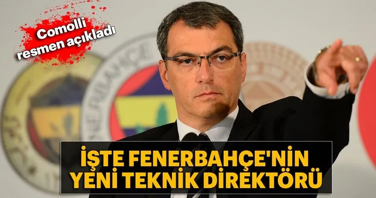 Son dakika haberi: İşte Fenerbahçe’nin yeni teknik direktörü!