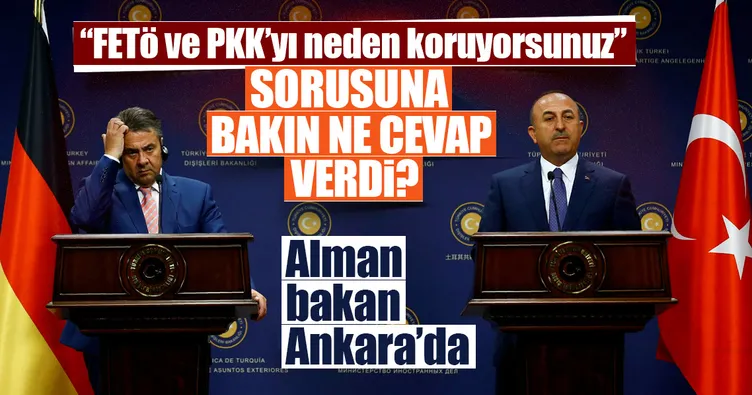 Çavuşoğlu Almanya’ya o üssü işaret etti