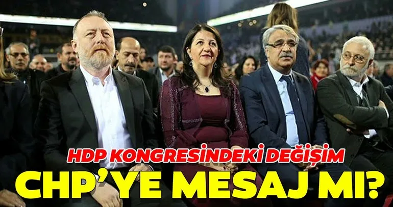 Son dakika: HDP'deki koltuk değişimi CHP'ye mesaj mı?