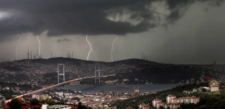 İstanbul böyle fırtına görmedi
