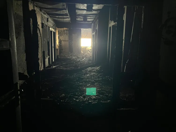 76 cana mezar olmuştu! SABAH ölüm otelinin içini görüntüledi! Hasarın boyutu dudak uçuklattı!