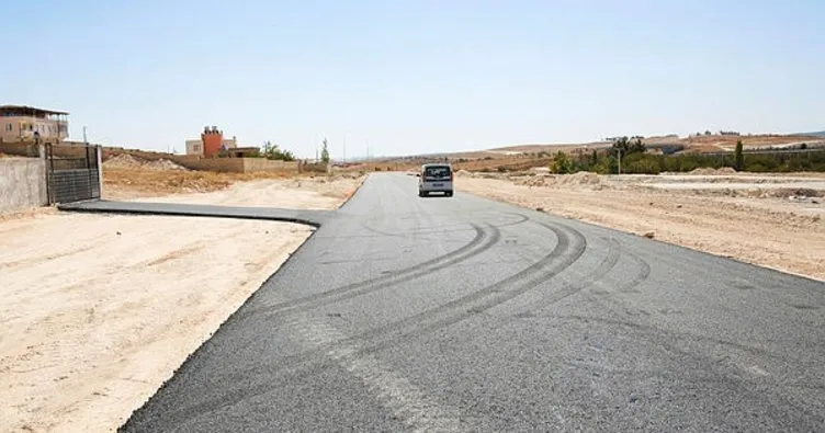 Şehirgösteren’de açılan yollar asfaltlanıyor