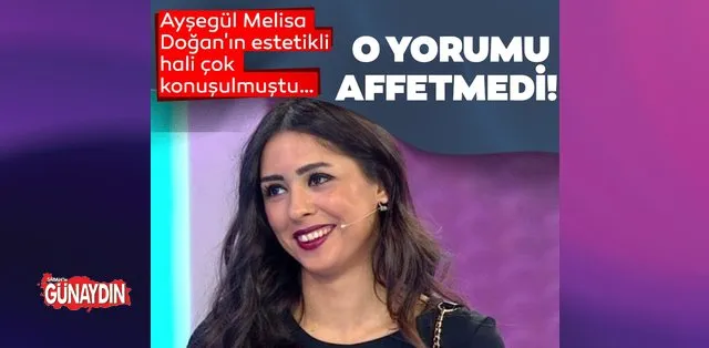 son dakika magazin haberleri iste benim stilim ile taninan aysegul melisa dogan estetigine hakaret edeni affetmedi son dakika magazin haberleri