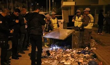 Antalya’da çöp kutusundan mühürlü oy pusulası çıktı