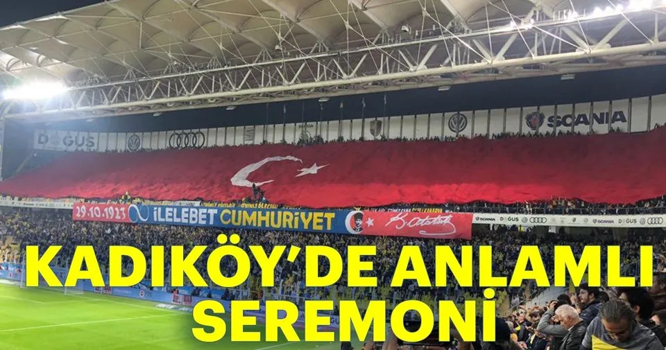 Fenerbahce Ankaragucu Macinda Anlamli Seremoni Spor Haberleri