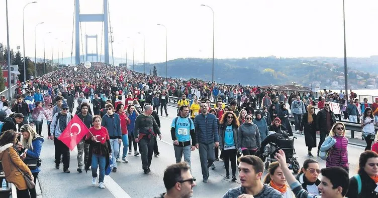 Vodafone 40. İstanbul Maratonu’nda yüz binler sağlık için koştu