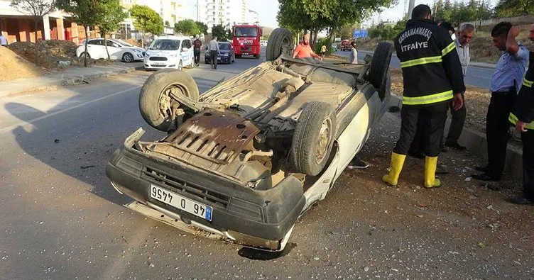 Kahramanmaraş’ta Trafik Kazası: 1 yaralı