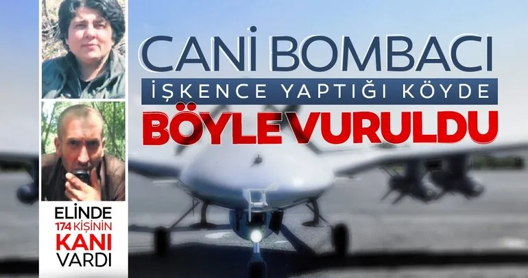 SON DAKİKA... 174 kişinin katili Müzeyyen Aydınlı SİHA'larla vuruldu