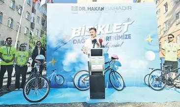Çocuklara her ay 100 bisiklet