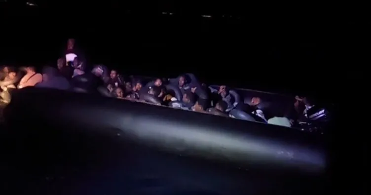 Ayvalık’ta 42 düzensiz göçmen yakalandı