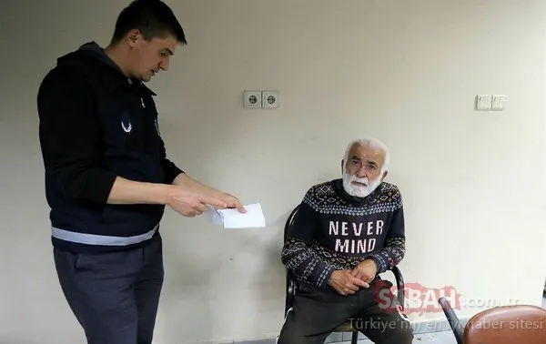 Zabıta ekipleri, dilencinin üzerinden çıkan parayı güçlükle sayabildi. Dilenci 'Ev borcum var' dedi