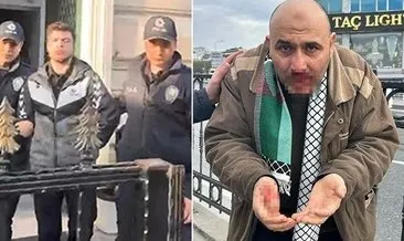 Filistin’e destek yürüyüşünde yumrukla saldırmıştı! İfadesi ortaya çıktı