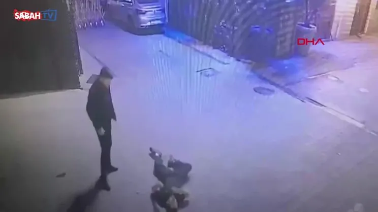 Beşiktaş’ta eğlence mekanına silahlı saldırı kamerada | Video