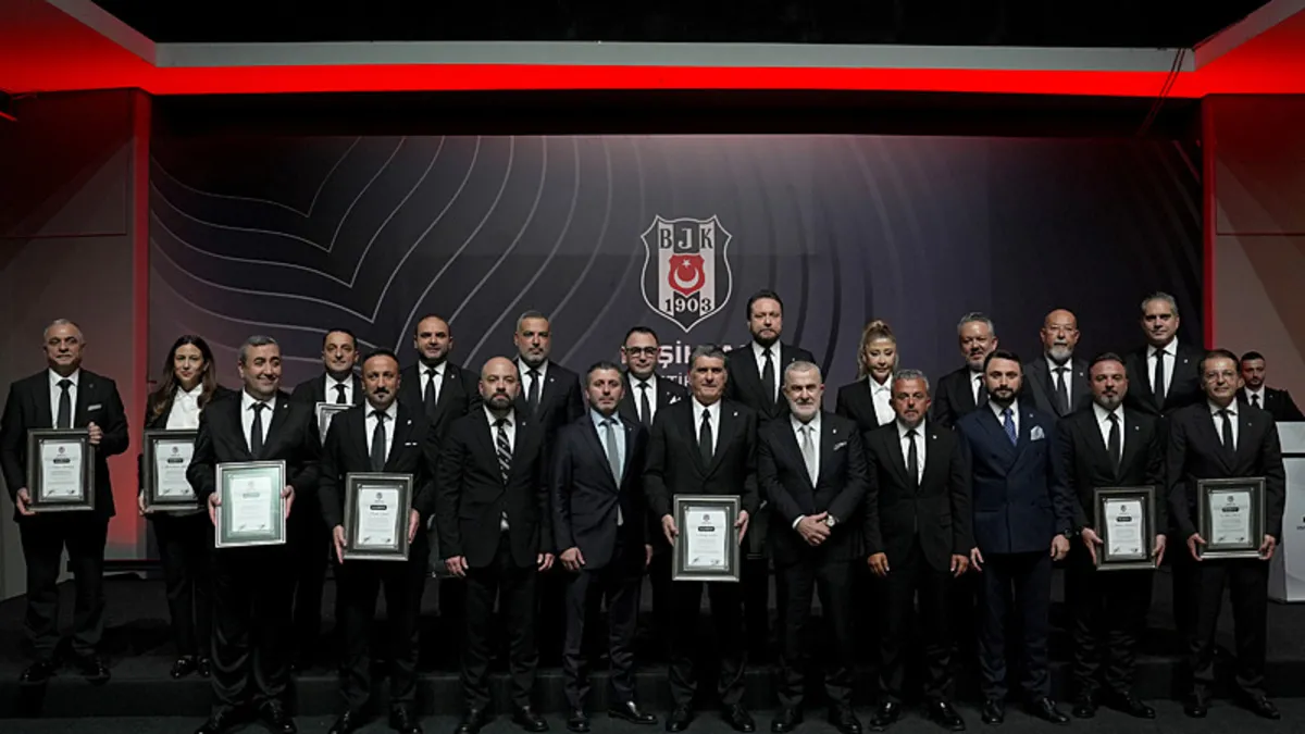 Beşiktaş Yönetim Kurulu'nda görev dağılımı yapıldı!