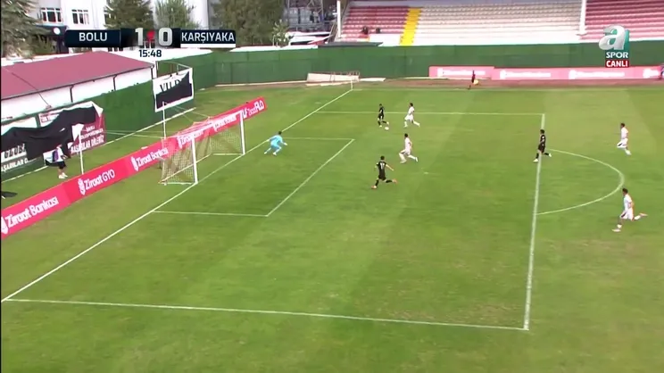 GOL İZLE | Boluspor 1-0 Karşıyaka