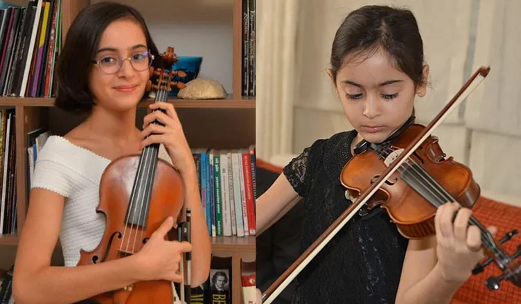 Başkan Recep Tayyip Erdoğan hediye göndermişti: Dünya üçüncüsü keman sanatçısı Laçin Akyol’dan kahreden haber!