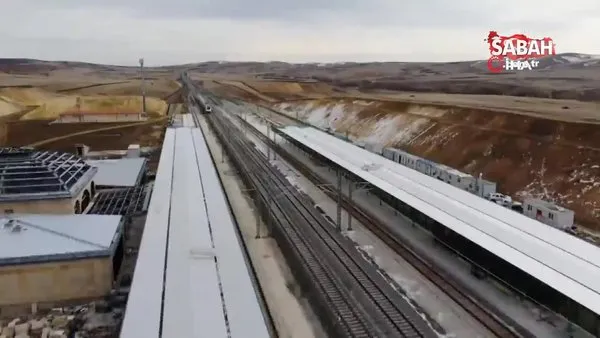 Yüksek Hızlı Tren Yozgat’tan geçti | Video