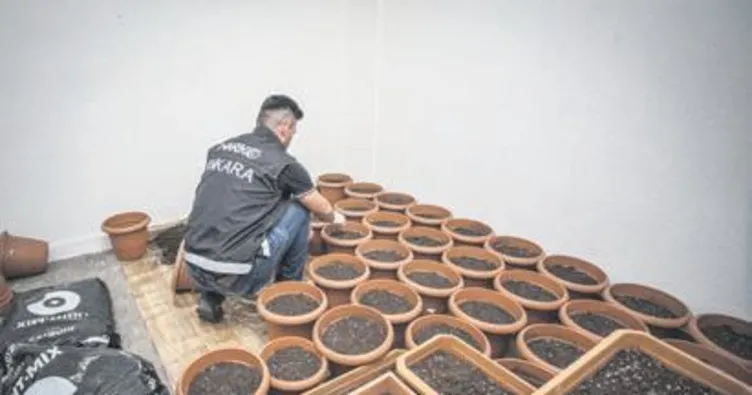 Bodrum katında uyuşturucu imalathanesi